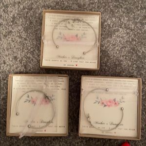 Mother daughter bracelets (3 bracelets total)